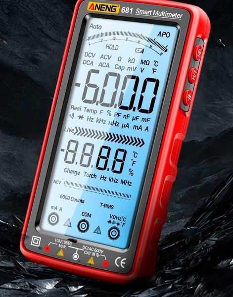 Професійний мультиметр ANENG 681 23-12 фото
