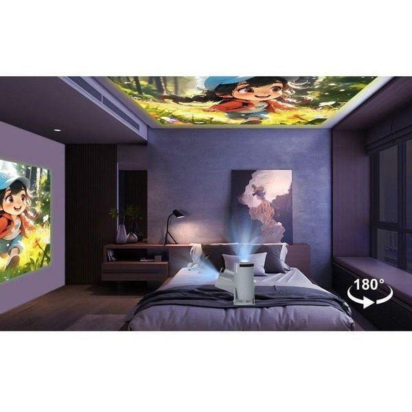 Проектор Magcubic HY300 Grey 4K, домашній кінотеатр 19-13 фото