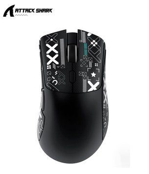 Бездротова мишка&nbsp;ATTACK SHARK R1 Black | PAW3311 | 18000 DPI | 65 годин на одному заряді 22-22 фото