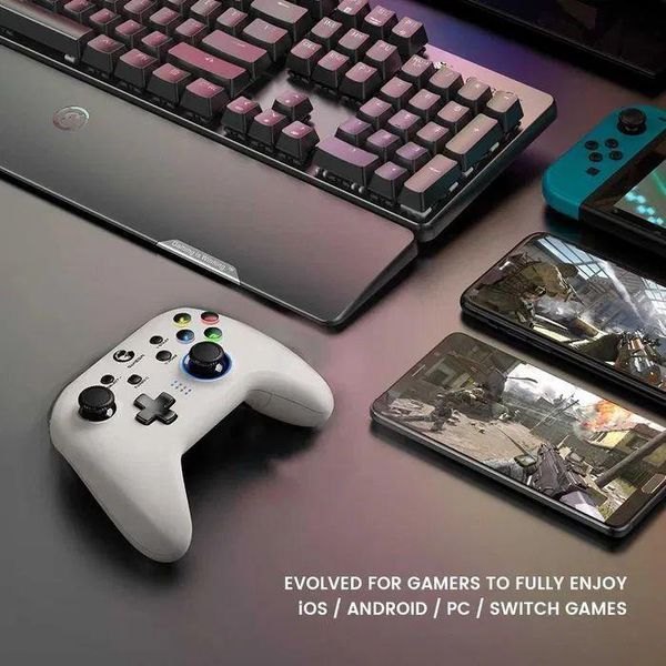 Геймпад Gamesir T4 Pro White беспроводной джойстик | Nintendo, Android, iOS, Windows 16-34 фото