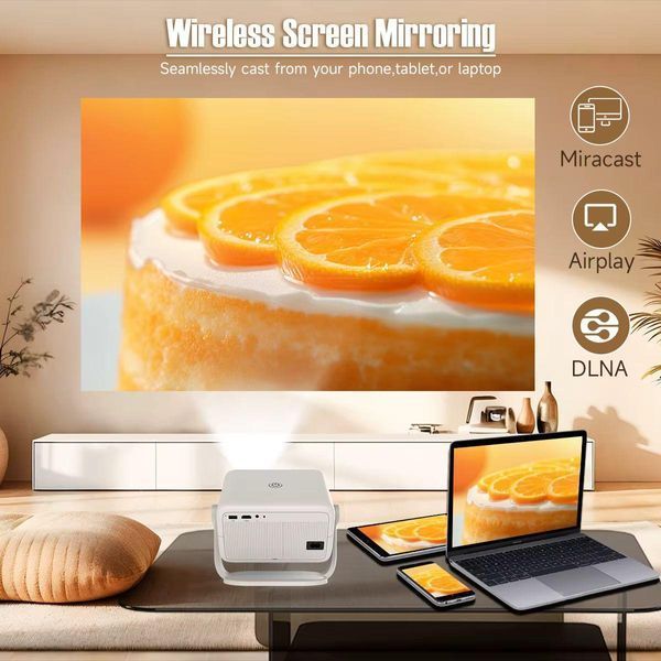 Проектор Magcubic L018 | 650 ANSI | Автофокус | Wi-Fi 6 | Домашний кинотеатр 19-15 фото