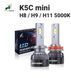 Автолампи DAWN KNIGHT K5C mini H8/H9/H11 5000K з обманкою (Canbus) 5-69 фото 1