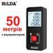 Лазерний далекомір HILDA LDM E50 CJ390 50 м, лазерна рулетка на акумуляторі 25-11 фото 1