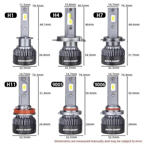 Автолампи DAWN KNIGHT K9C Pro H4 6000K 65W з обманкою (Canbus) 5-72 фото