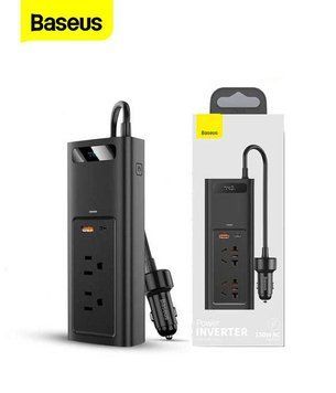 Автомобільний інвертор Baseus Power Inverter 150W 220v 15-12 фото