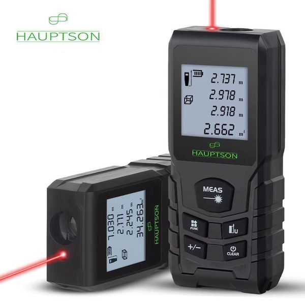 Лазерный дальномер HAUPTSON C6-70 LDM-B70m 70 м, лазерная рулетка 25-11 фото