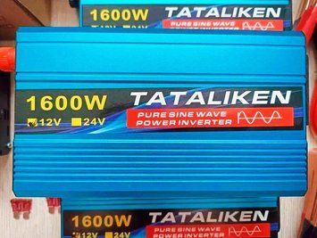 Перетворювач напруги TATALIKEN 1600w | 12V на 220V | ЧИСТИЙ СИНУС 15-13 фото