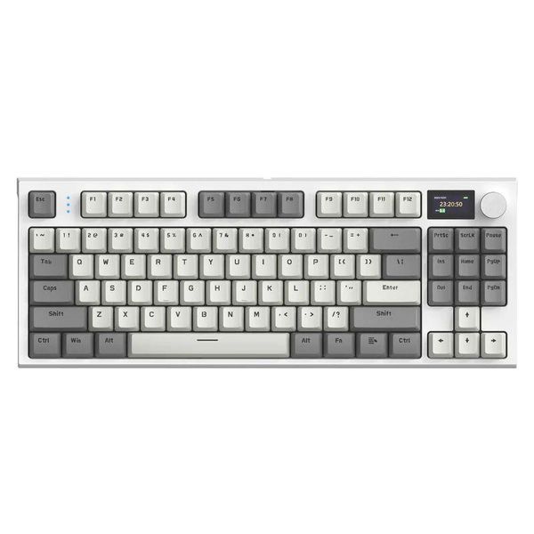 Клавіатура ATTACK Shark K86 Grey | RGB підсвітка | HotSwap 21-11 фото