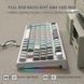 Клавіатура ATTACK Shark K86 Grey | RGB підсвітка | HotSwap 21-11 фото 3
