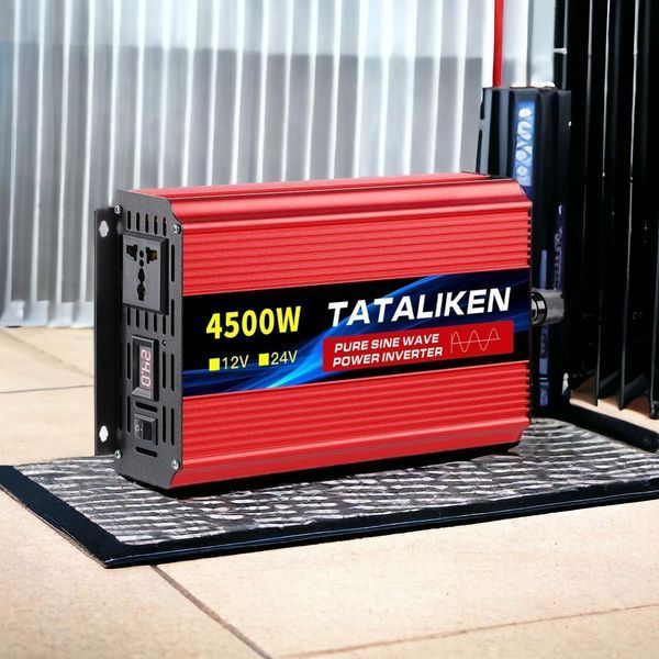 Інвертор TATALIKEN 4500w, перетворювач напруги для побутової техніки та електроніки 15-15 фото