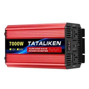 Перетворювач напруги TATALIKEN 7000w | 12V на 220V | ЧИСТИЙ СИНУС 15-18 фото