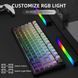 ATTACK Shark X85 Grey бездротова клавіатура 75% | RGB підсвітка | бокове гравіювання 21-18 фото 8