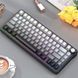 ATTACK Shark X85 Grey бездротова клавіатура 75% | RGB підсвітка | бокове гравіювання 21-18 фото 1
