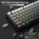 ATTACK Shark X85 Grey бездротова клавіатура 75% | RGB підсвітка | бокове гравіювання 21-18 фото 3