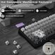 ATTACK Shark X85 Grey бездротова клавіатура 75% | RGB підсвітка | бокове гравіювання 21-18 фото 4