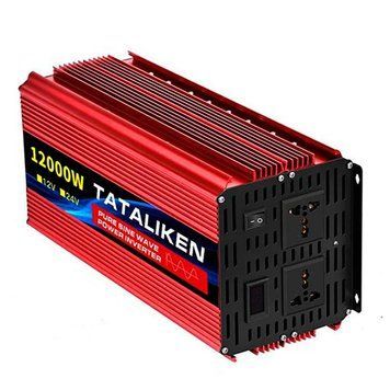 Перетворювач напруги TATALIKEN 12000w | 12V на 220V | ЧИСТИЙ СИНУС 15-21 фото
