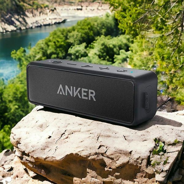 Колонка ANKER SOUNDCORE 2 12W, Влагозащита IPX7, 24 часа на одном заряде 9-16 фото