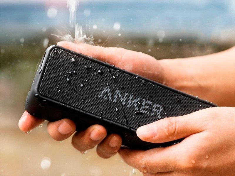 Колонка ANKER SOUNDCORE 2 12W, Влагозащита IPX7, 24 часа на одном заряде 9-16 фото