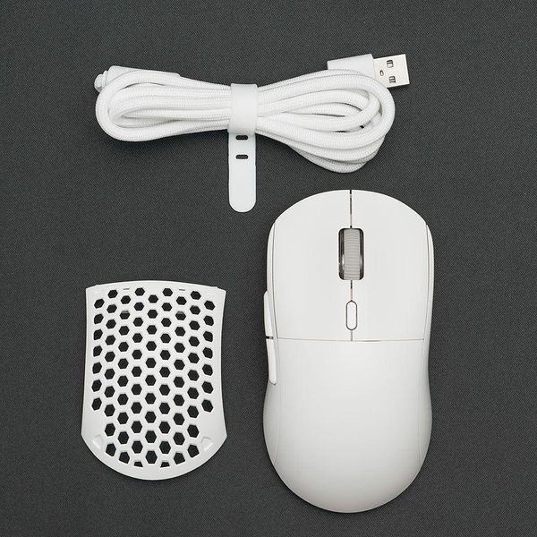 Бездротова мишка&nbsp;AJAZZ AJ199 White | 800-26000 DPI | 40 годин на одному заряді 22-23 фото