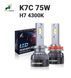 Автолампи DAWN KNIGHT K7C H7 4300K (75W) з обманкою (Canbus) 5-88 фото 1