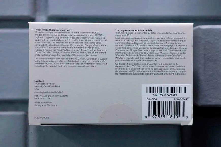 Вебкамера Logitech Brio 300 1080p Webcam 7-13 фото