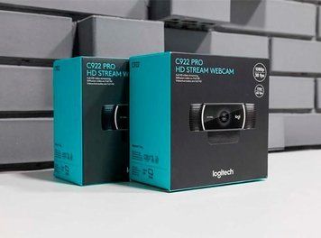 Вебкамера Logitech C922 Pro Stream + Тринога 7-14 фото