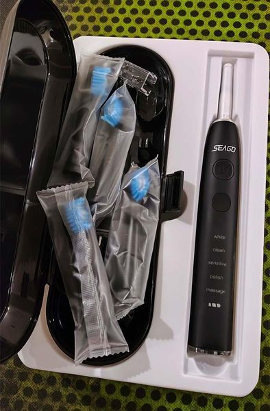 Електрична зубна щітка Xiaomi Seago SG-575, кейс в комплекті 16-52 фото