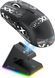 ATTACK SHARK X6 Black + Зарядна станція RGB | PAW3395 | 65 годин на одному заряді 22-33 фото 2