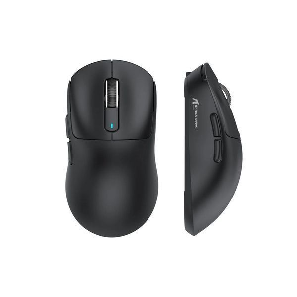 ATTACK SHARK X6 Black + Зарядна станція RGB | PAW3395 | 65 годин на одному заряді 22-33 фото