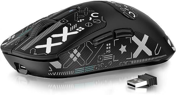 ATTACK SHARK X6 Black + Зарядна станція RGB | PAW3395 | 65 годин на одному заряді 22-33 фото