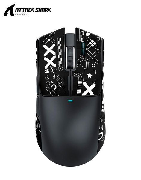 Бездротова мишка&nbsp;ATTACK SHARK X11 Black | PAW3311 | 65 годин на одному заряді 22-24 фото