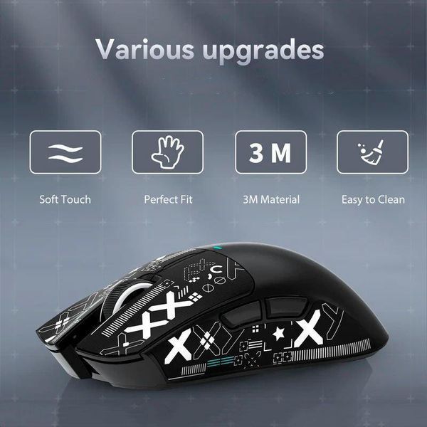 Бездротова мишка&nbsp;ATTACK SHARK X11 Black | PAW3311 | 65 годин на одному заряді 22-24 фото